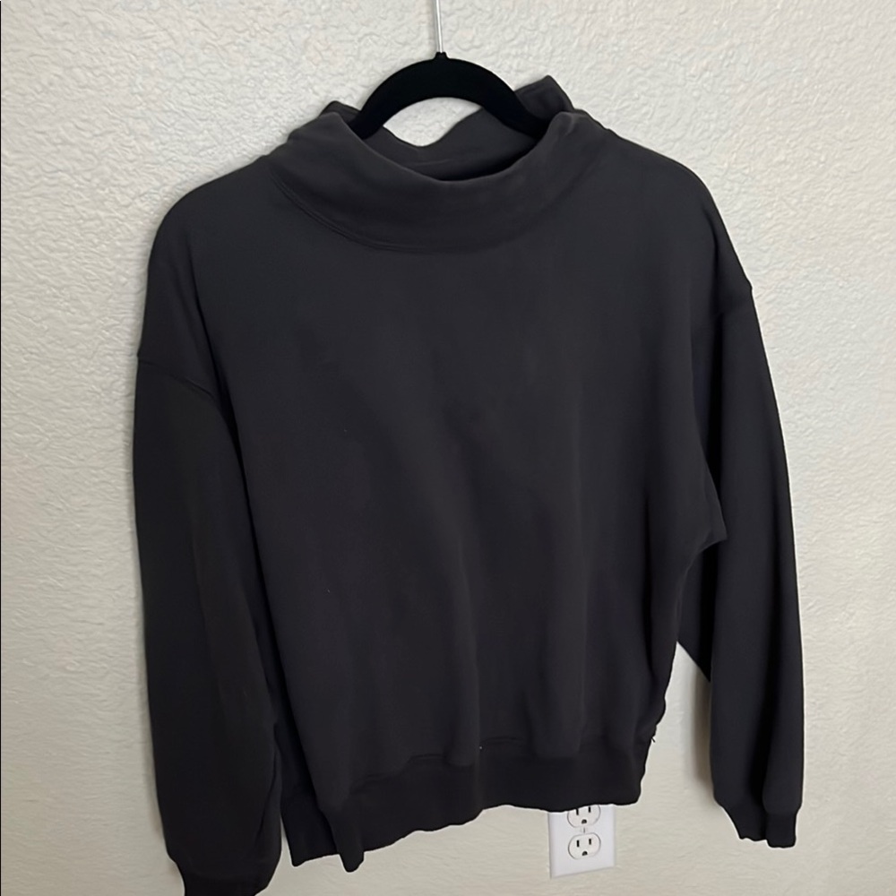 american eagle cowl neck sweat shirt